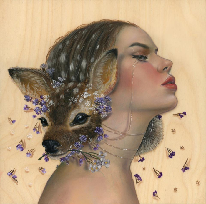Fauna-a-beautiful-new-painting-by-Relm-for-her-show-with-Attaboy-and-Lauren-Marx- (700x693, 391Kb)