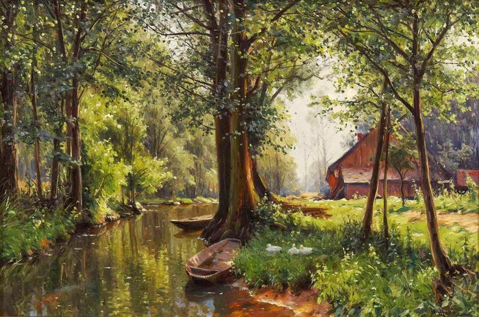 walter_moras_-_im_spreewald (700x463, 458Kb)