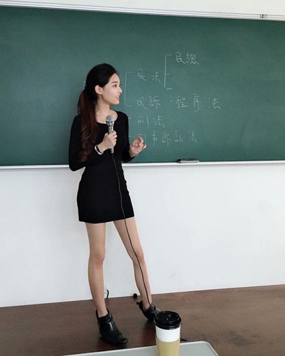 В Тайване нашли самую красивую учительницу