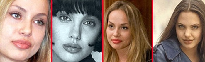 Как выглядят двойники Анджелины Джоли в каждой стране