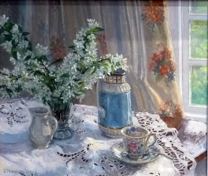 Stephen Darbishire 1940 - British Interiors and Landscape painter - Tutt'Art@ (42) (700x591, 425Kb)