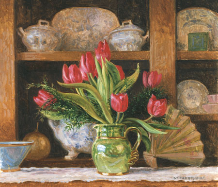 Tulips on the Dresser (450x385, 178Kb)