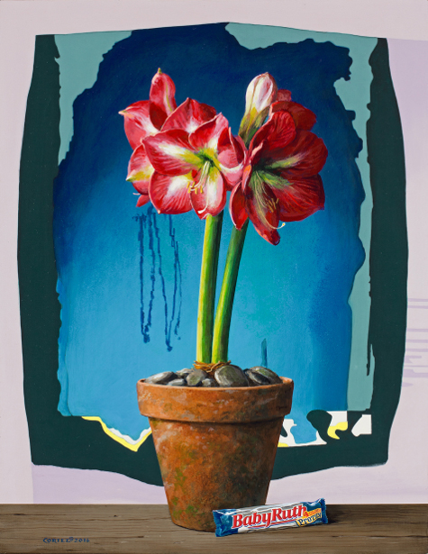 amaryllis-and-a-baby-ruth (475x615, 349Kb)