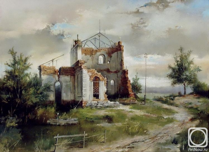 Igor-Egorov.-Ruinyi-tserkvi-v-derevne-Stankovo (700x509, 332Kb)