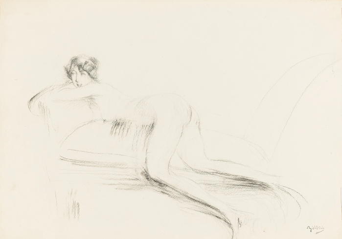 Reclining Female Nude, 1921 (700x489, 189Kb)