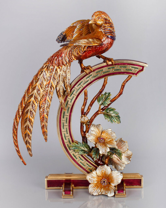 jay-strongwater-golden-pheasant-figurine-1 (560x700, 400Kb)