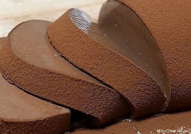Шоколадный десерт - в меру сладкий и очень шоколадный (640x450, 210Kb)