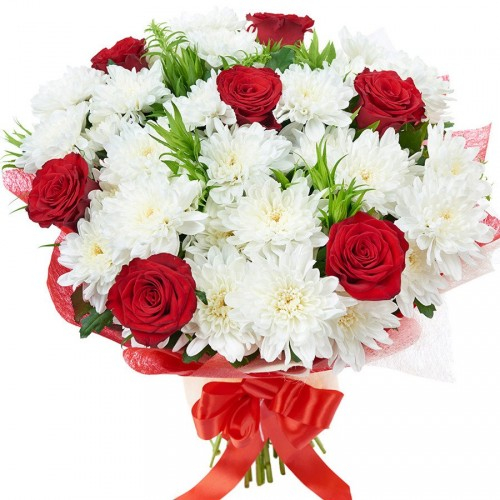 10_Букет из красных роз и белых хризантем-500x500 (500x500, 218Kb)