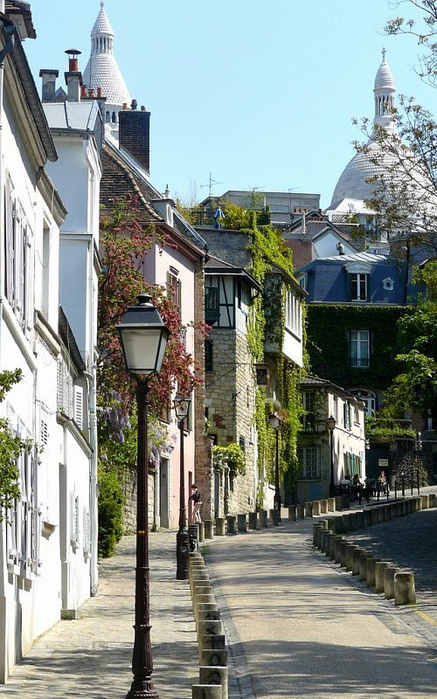 alt="Монмартр (Montmartre). Париж. Франция"