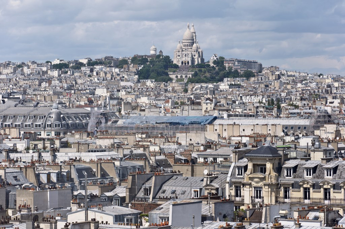 alt="Монмартр (Montmartre). Париж. Франция"