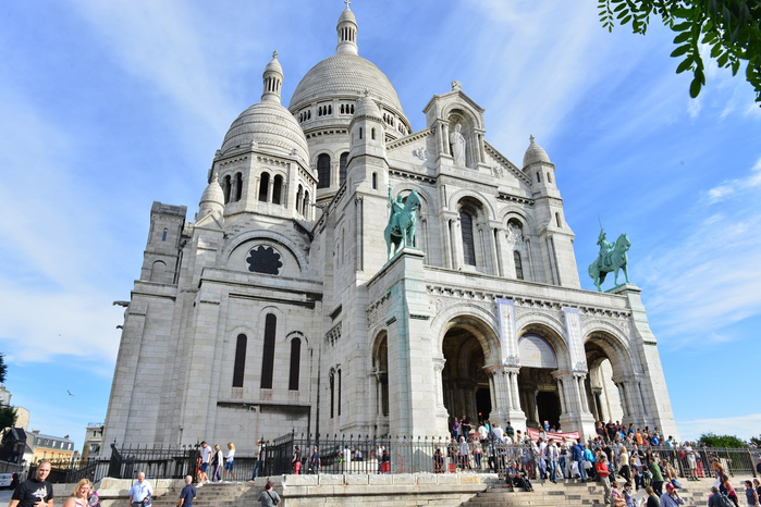 alt="Монмартр (Montmartre). Париж. Франция"