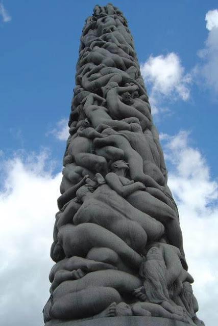 Парк скульптур Vigeland, Осло Норвегия (427x640, 50Kb)