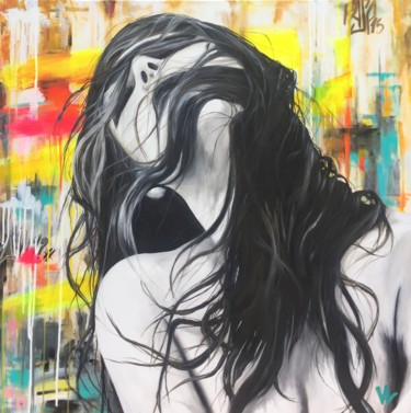 val-escoubet-artiste-peintre-tout-va-bien-portrait-dune-jeune-femme-brune-avec-les-cheveux-longs-sur-le-visage-penché-en-arrière-la-peau-nue-sur-fond-coloré-streetart (375x377, 135Kb)