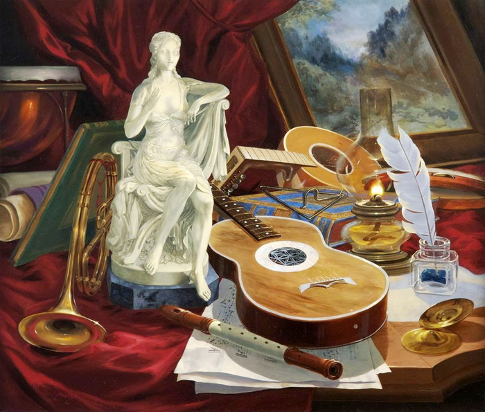 pinturas-oleo-cuadros-realistas-instrumentos_8 (700x595, 464Kb)