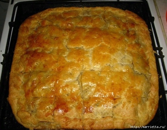 Мясной пирог. Вкусный рецепт (575x448, 190Kb)