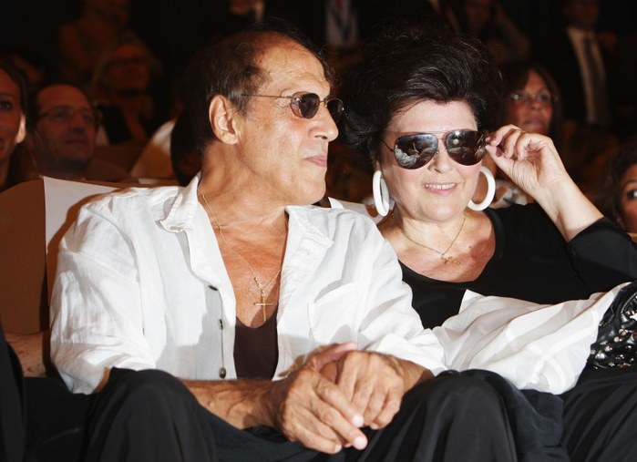 82-летний Адриано Челентано и его красавица Клаудиа.