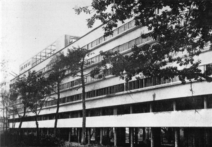 14 Жилой дом на Новинском бульваре в Москве. 1928–1930. Фотография famous.totalarch.com (700x487, 111Kb)