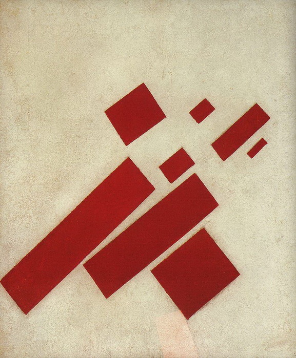 66 Казимир Малевич. Супрематизм (с восемью прямоугольниками). 1915. Городской музей Амстердама, Нидерланды (577x700, 160Kb)