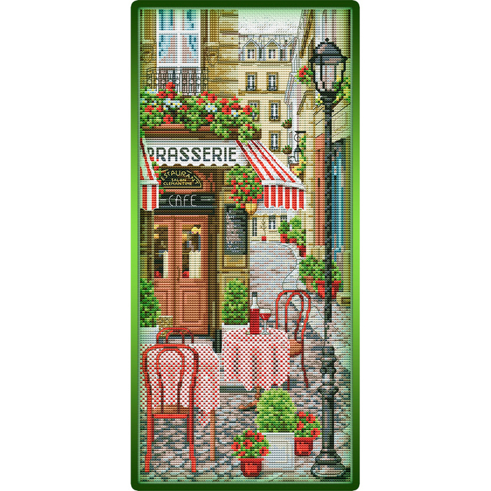 French City Scene (700x700, 482Kb)