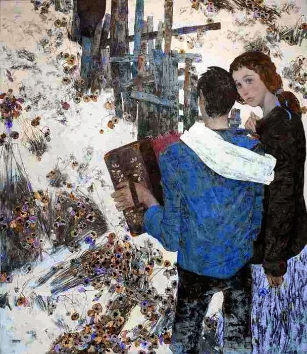 двое художник Денис Саражин.JPG 2 (608x700, 121Kb)