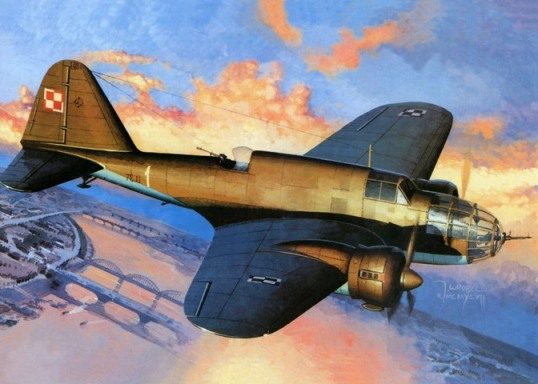 06 польск PZL-37 Лось в бою (538x384, 186Kb)