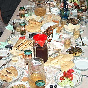 Гадазелили. Грузинская кухня