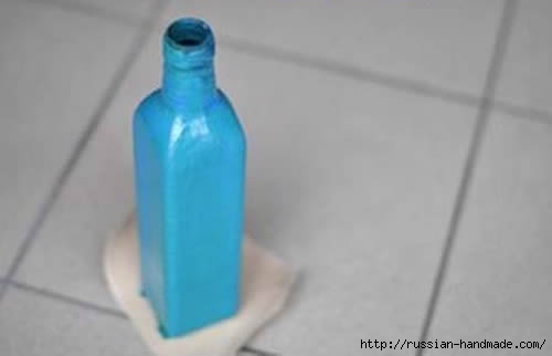 Оригинальная вазочка из стеклянной бутылки (5) (500x322, 36Kb)