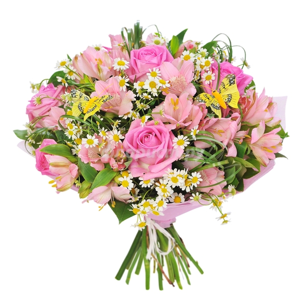 Красивые букеты свежих цветов от флорист (1) (600x600, 270Kb)