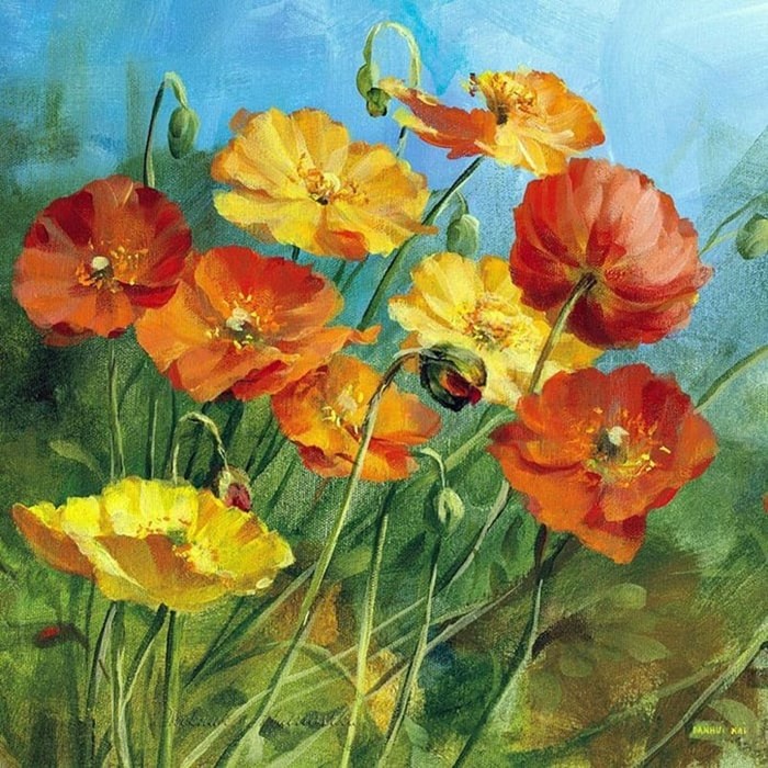 Нежные цветы от Дайхуэй Най