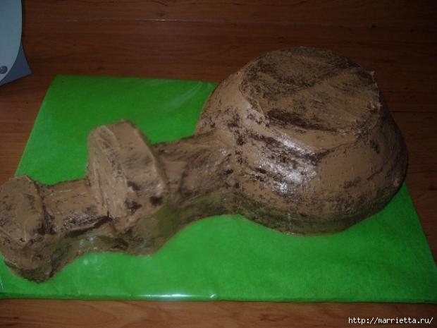 Детский 3d торт «Жираф» из сахарной мастики (14) (620x465, 111Kb)