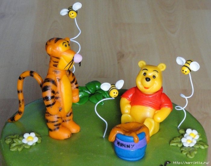 Тигра из сахарной мастики для детского торта (3) (700x552, 259Kb)