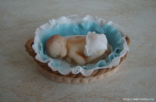 Лепка младенца для детского торта (3) (597x389, 123Kb)