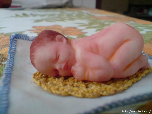 Лепка младенца для детского торта (9) (640x480, 150Kb)