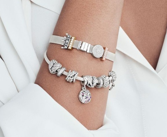 Стильные серебряные браслеты Pandora (1)