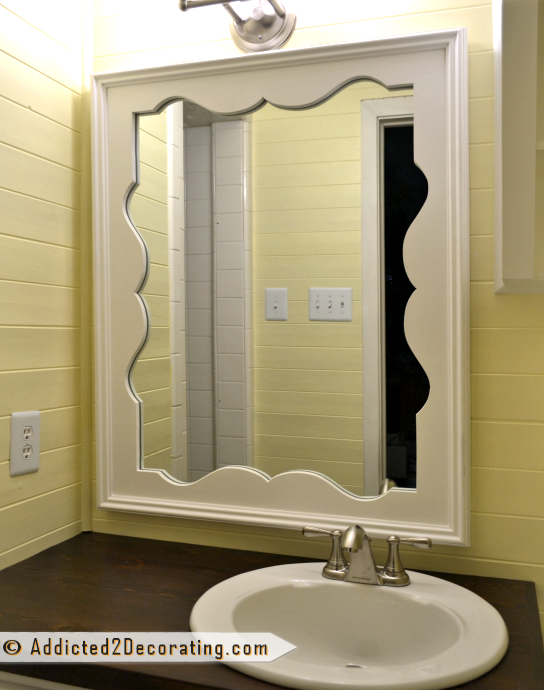 Идеи для интерьера. Зеркало для ванной и панно с зеркалами для комнаты (1) (544x690, 489Kb)