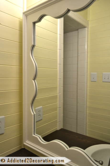 Идеи для интерьера. Зеркало для ванной и панно с зеркалами для комнаты (3) (460x690, 417Kb)