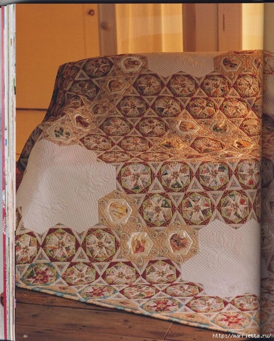 Лоскутное шитье с вышивкой в викторианском стиле (41) (561x700, 355Kb)