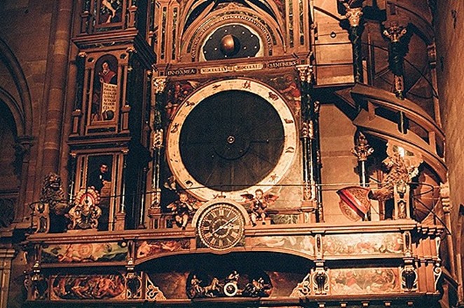 Уникальные часы Страсбургского собора
