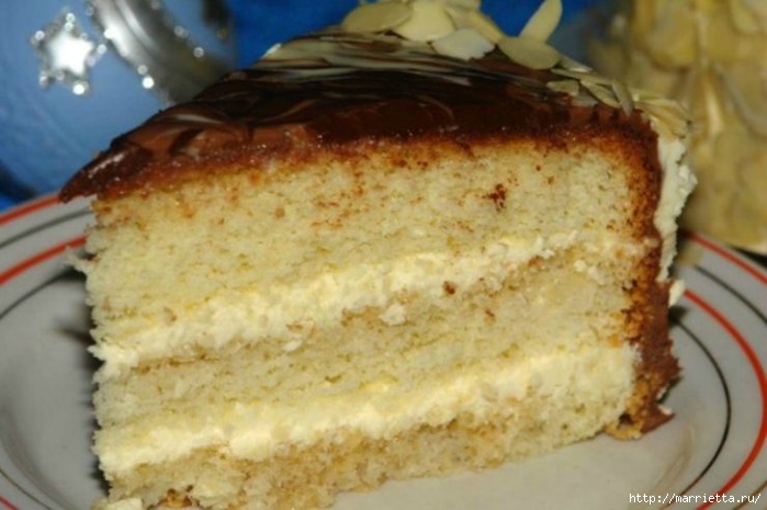 Торт «Мраморный». Рецепт (18) (700x465, 204Kb)