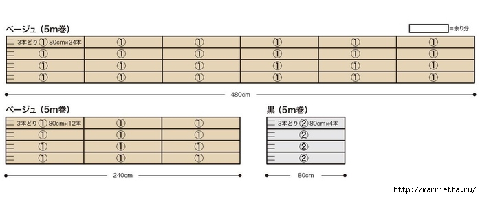 Плетение корзинки из проволоки в бумажной оплетке (37) (700x287, 82Kb)
