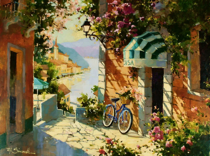 Como Casa, oil on canvas (700x519, 497Kb)