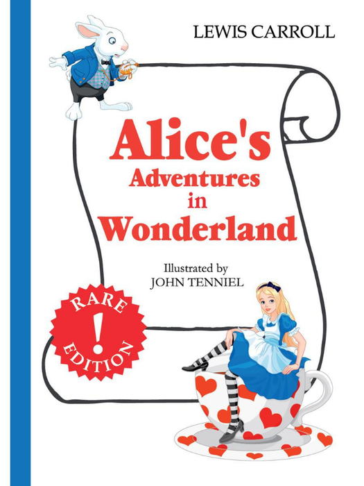 «Алиса в Стране Чудес» на языке оригинала с потрясающими рисунками Джона Тенниела  (525x700, 216Kb)
