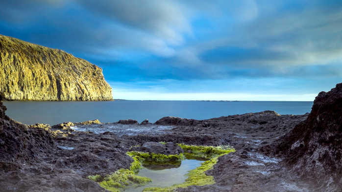 Landscape at the ocean, Tenerife, Canary Islands, Spain (700x393, 318Kb)