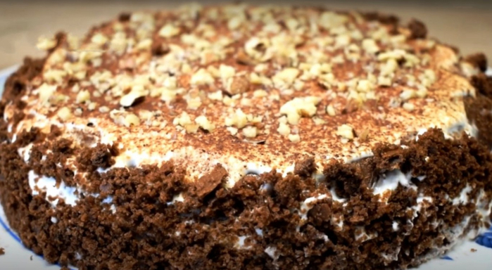 шоколадный торт со сметанным кремом1 (700x384, 308Kb)