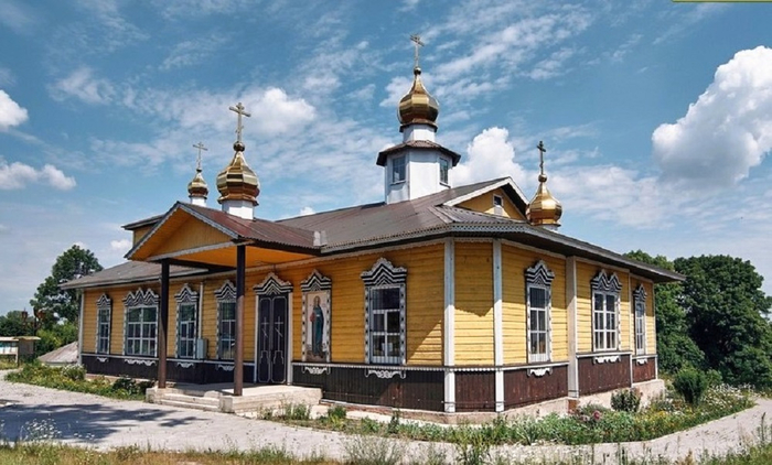 Лопатни. Церковь Николая Чудотворца, 1861 г. (фото 2) (700x422, 324Kb)