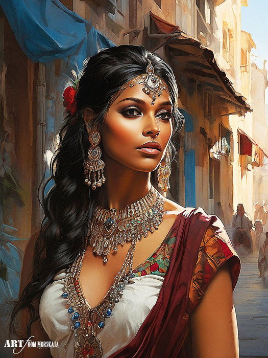 4-Default_Beautiful_Indian_woman_in_national_costume_against_the_3 (525x700, 197Kb)