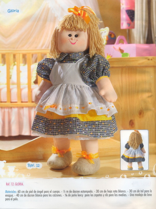 QUILI - 135. Журнал с выкройками текстильных кукол (11) (524x700, 329Kb)
