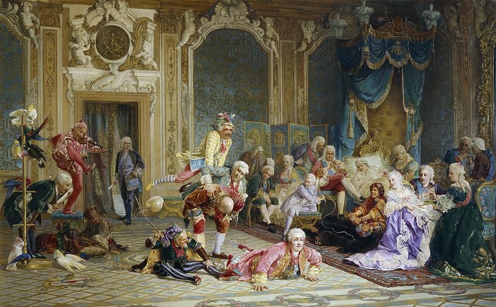 Jesters_of_empress_Anna_Ioanovna_by_V.Jacobi_(1872) (700x433, 118Kb)