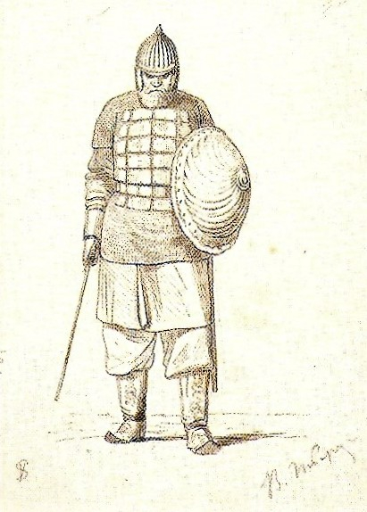 0 0 Русский ратник. 1864 (411x574, 189Kb)