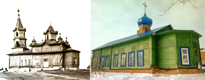 Советский район. Никольская ц., 1913-1918 гг. в Константиновке (арх. и совр. фото) (700x275, 170Kb)